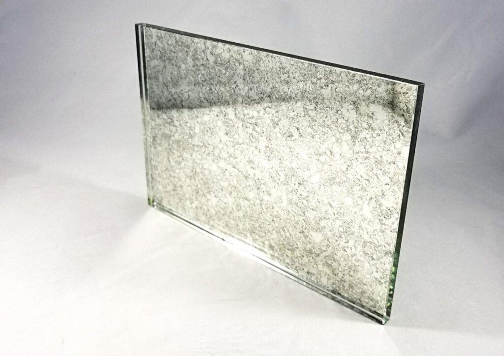 Classic Antique Mirror - Dark White