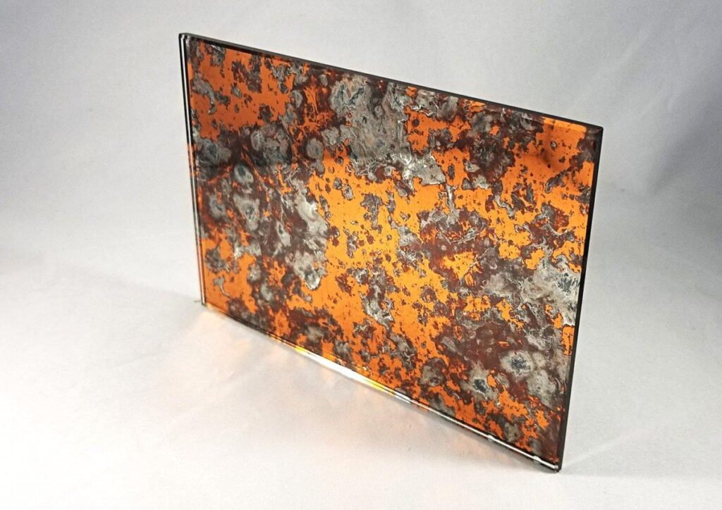 Premium Antique Mirror - Dense Copper