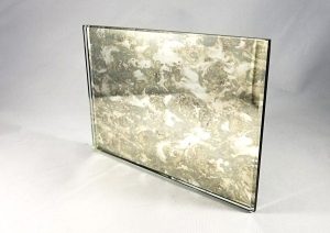 Classic Antique Mirror - Grey Swirl